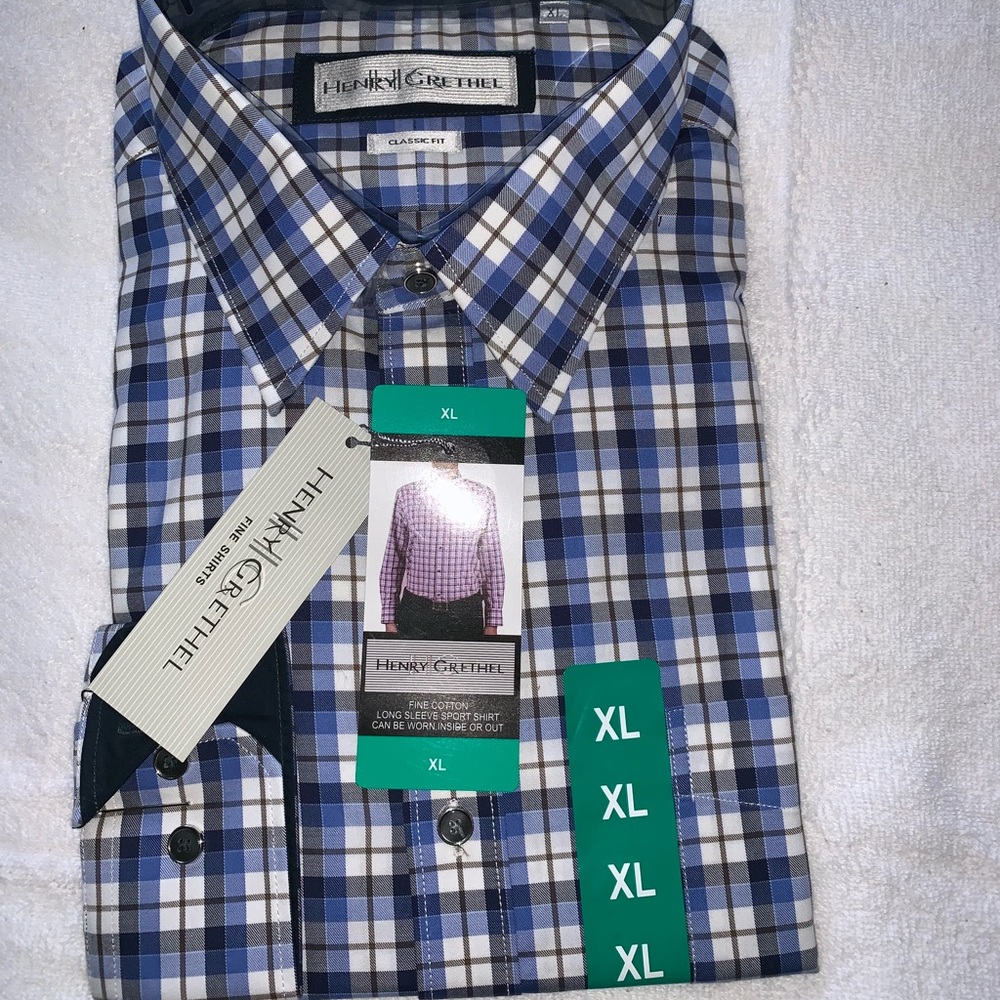 Henry Grethel Button Down Shirt.
